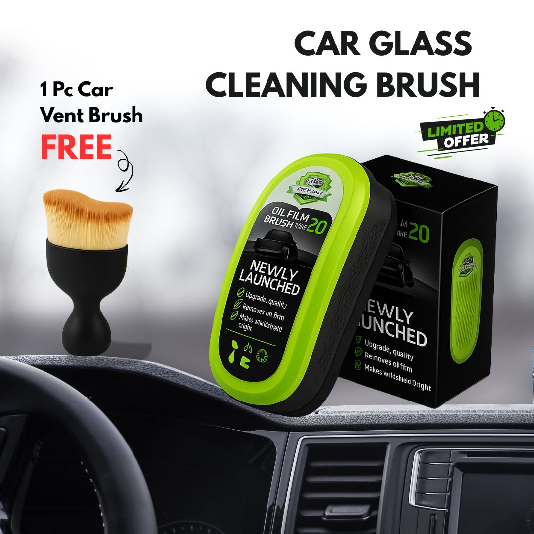 Car Windshield Cleaning Brush +(Free Car Vent Brush)